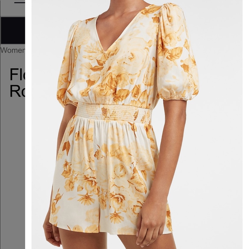 Floral romper from express!